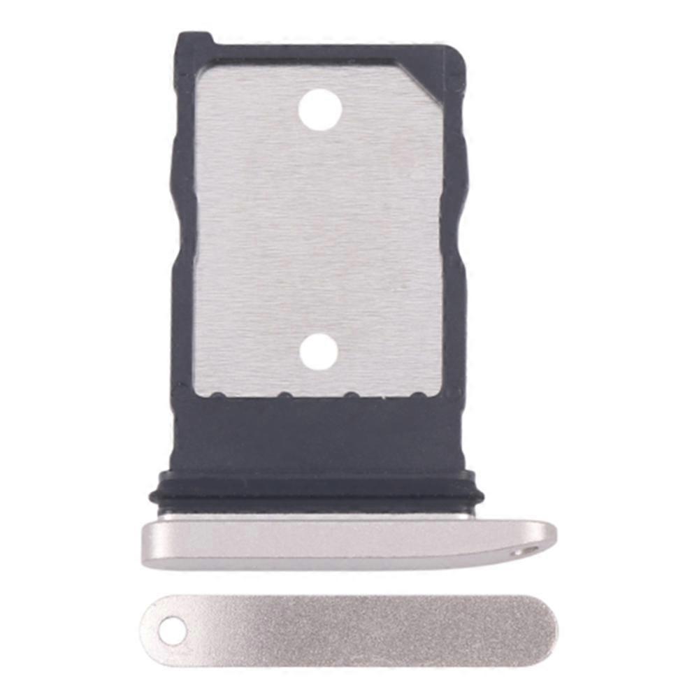 For Google Pixel 9 OEM SIM Card Holder Replacement Part (Without Logo) Silver
