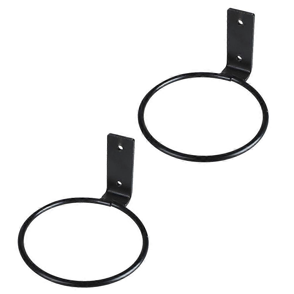 2Pcs Wall Mounted Plant Pot Bracket Planter Hook Flower Pot Hanger Holder