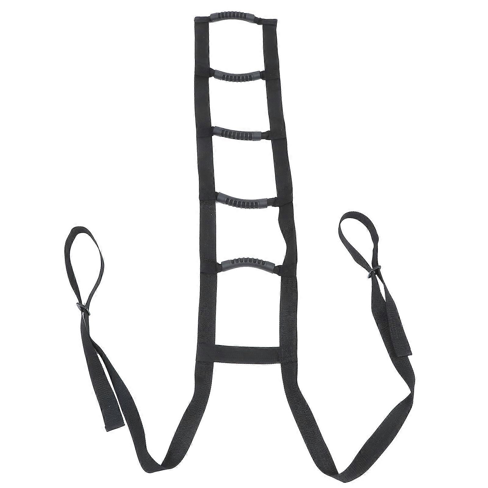 Elderly Sit Up Assist Device with Hand Grips – Thick Pull Up Straps for Stability and Upper Body Strength