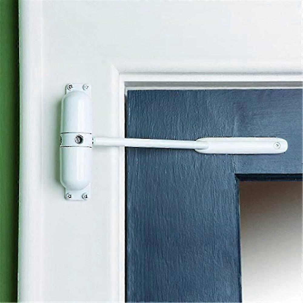 Surface Mounted Spring Loaded Door Closer White