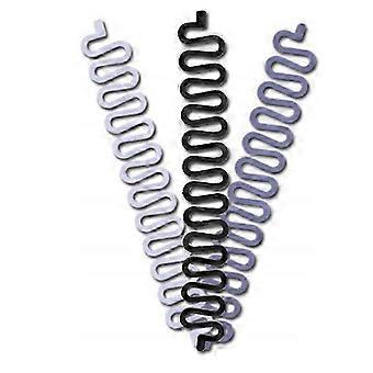 Pince de coiffure française, outil de torsion de cheveux 3pcs outil de tressage de cheveux tressé de tresse de tresse de cheveux de tresse de cheveux