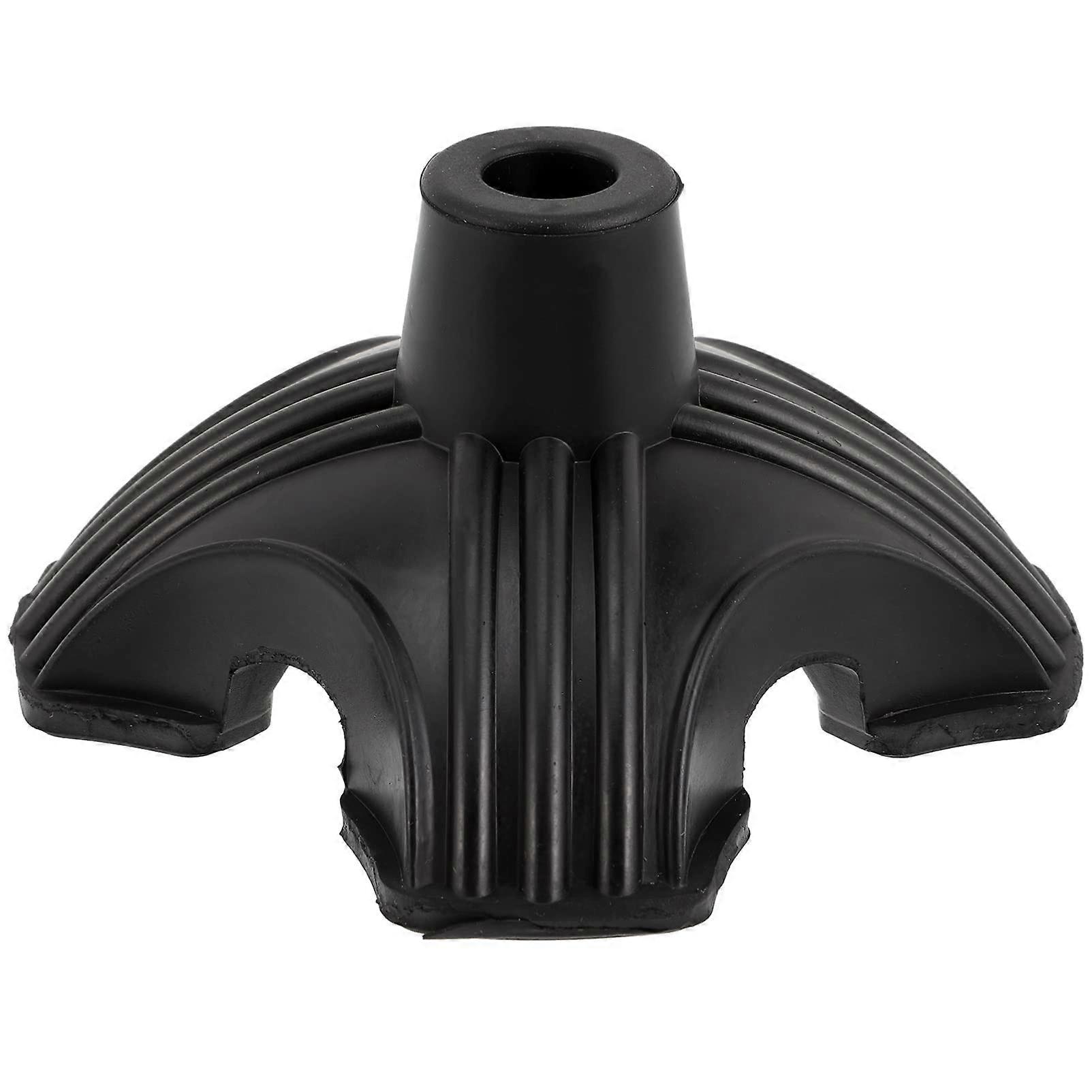 Self-Standing Rubber Tip For Cane, Non-Slip Foot, Ground Stopper For Stability, Walking Stick Accessory