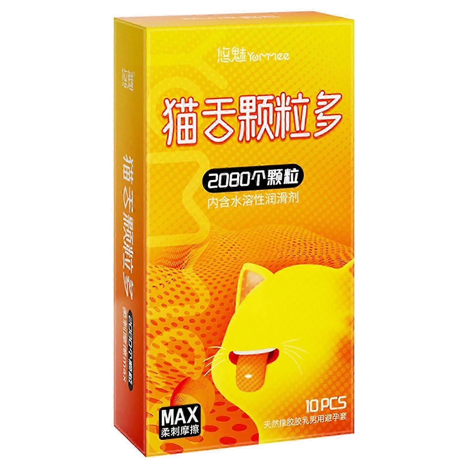 Natural Feeling Particle Condoms (10-Pack) - Super Lubricated for Safe and Enjoyable Intimacy