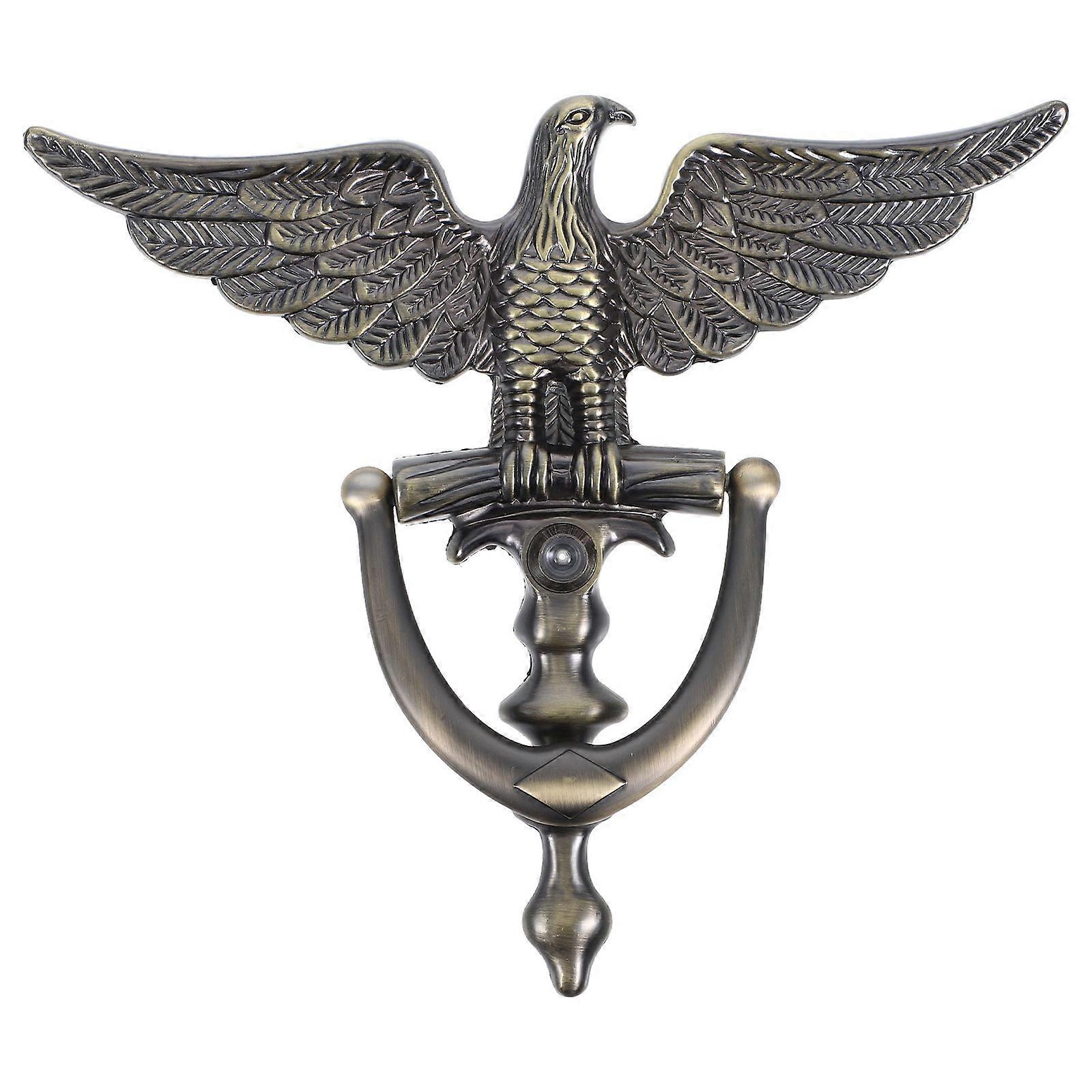 Door Knocker European Style Front Door Knocker With Peephole Security Knocker