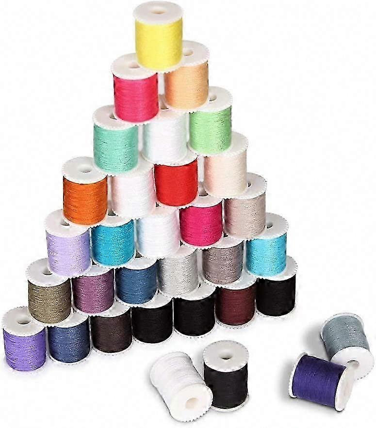 Sewing Thread Kit with Mini Spools & Bobbins for Sewing Machine & Hand Sewing
