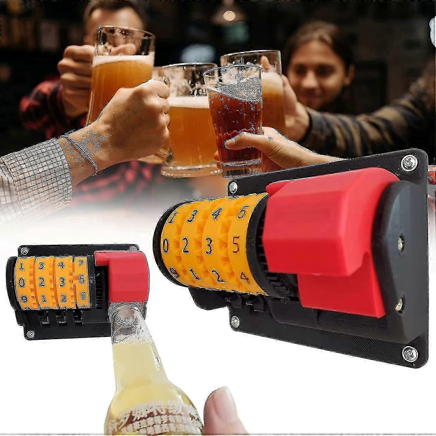 Wall Mounted Bottle Opener Beer Counter Bottle Opener With Precise Numbers Manual Beer Bottle Opener