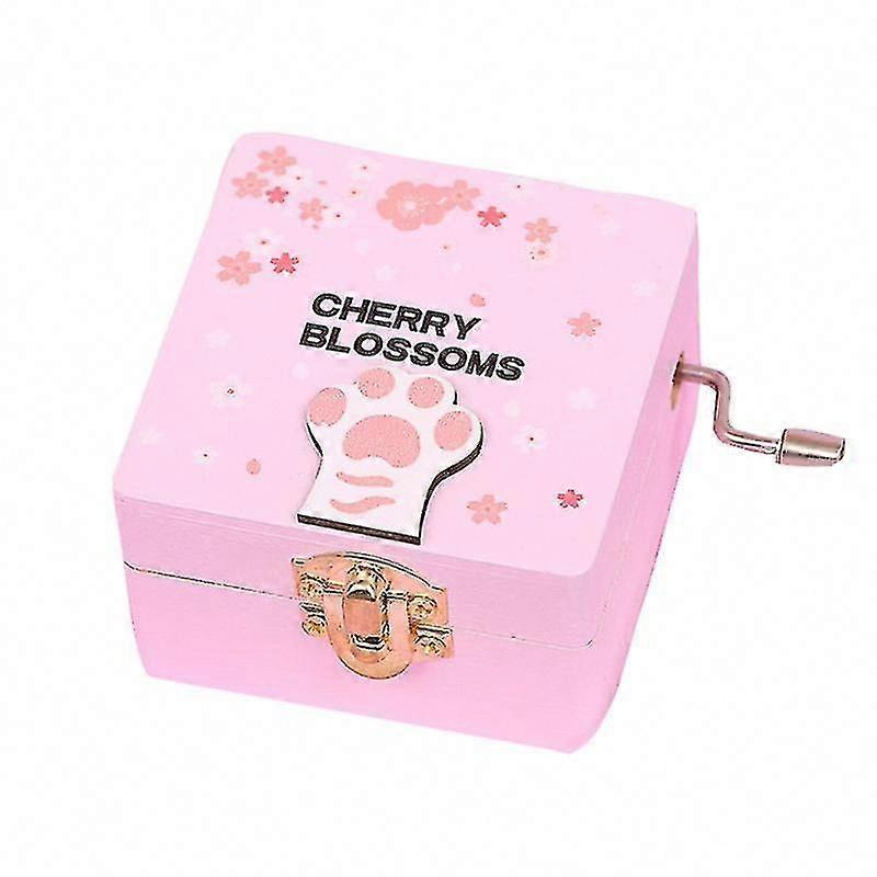 1pcs Hand Crank Miniature Music Box