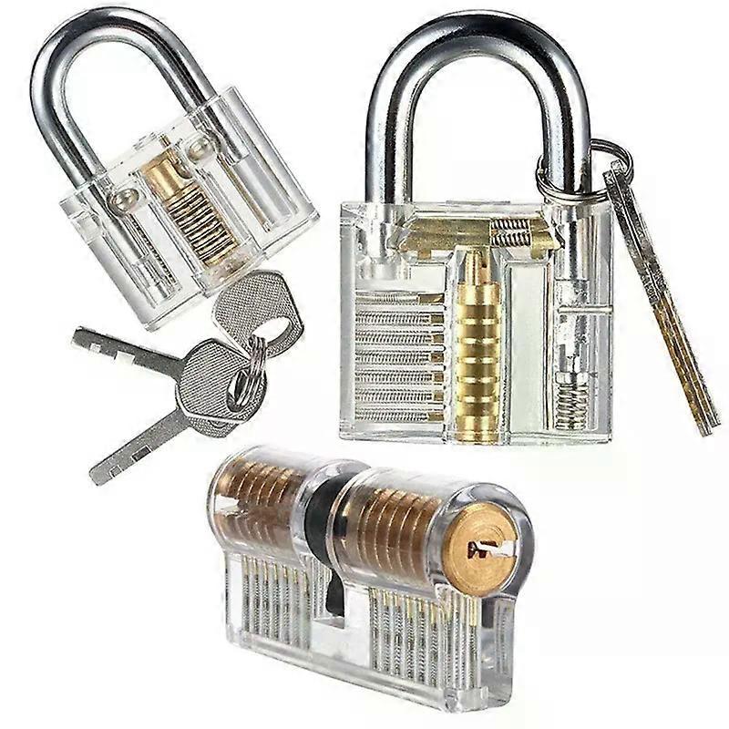 Transparent Lock Padlock Transparent Display Lock Crystal Lock
