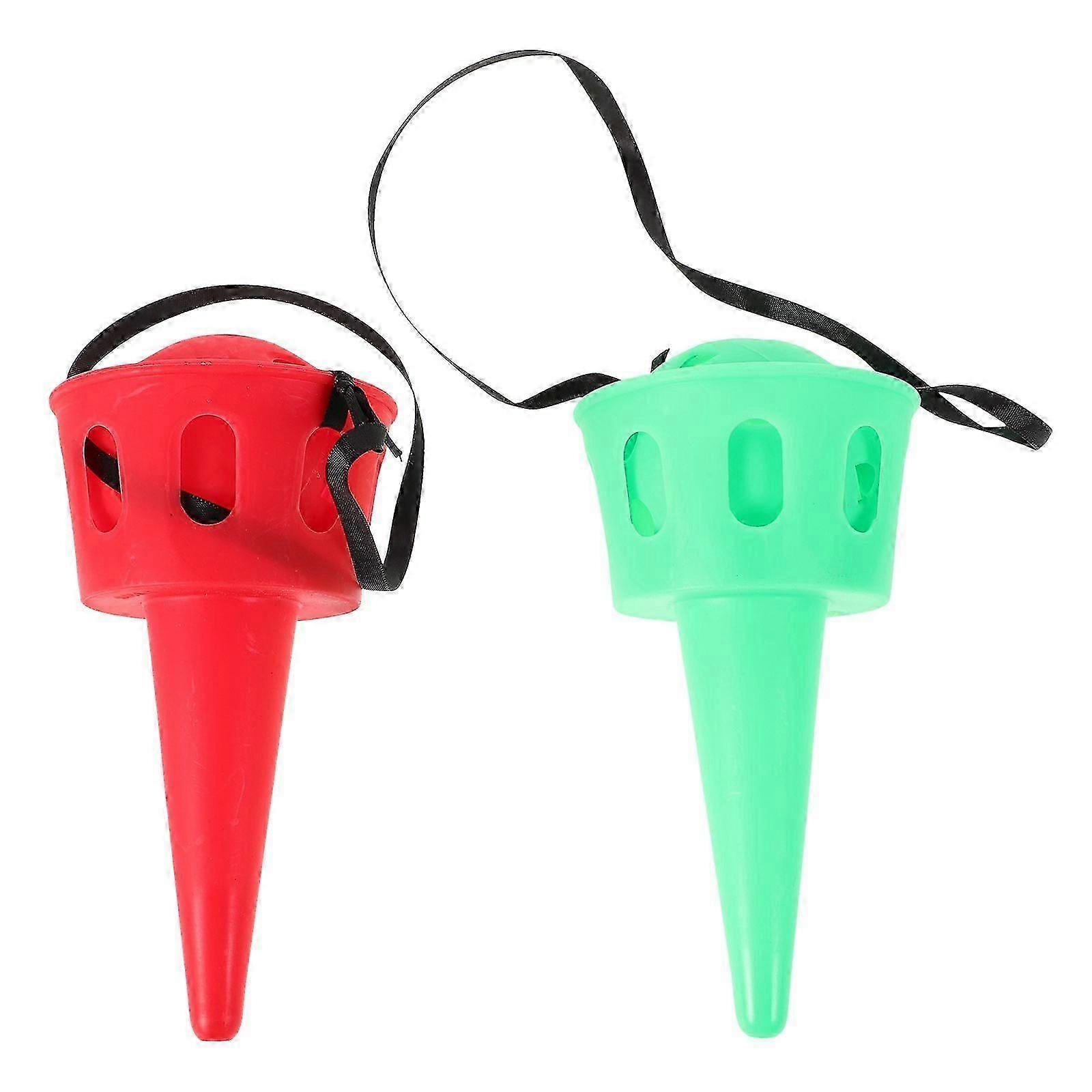 2pcs Throw and Catch Ball Set Game Kids Ball and Cup Hand Eye Coordination Kids Launch Catch Ball with String Outdoor Beach Party Game for Yard Lawn C