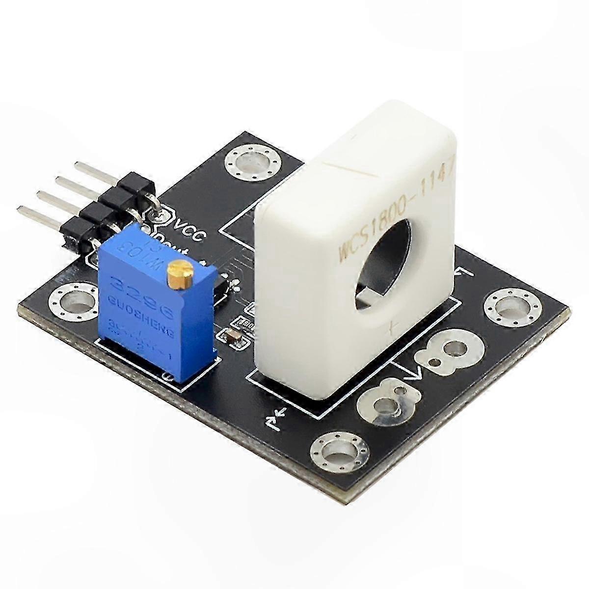 Adjustable Current Sensor Module 3-5V 100A Max Over-Current Protection Detection Hall Effect Technology