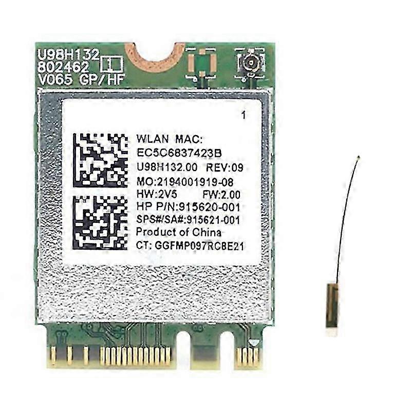 RTL8821CE 802.11AC 1X1 Wi-Fi+BT 4.2 Combo Scheda Adattatore 915621-001 Scheda Wireless Netowrk per ProBook