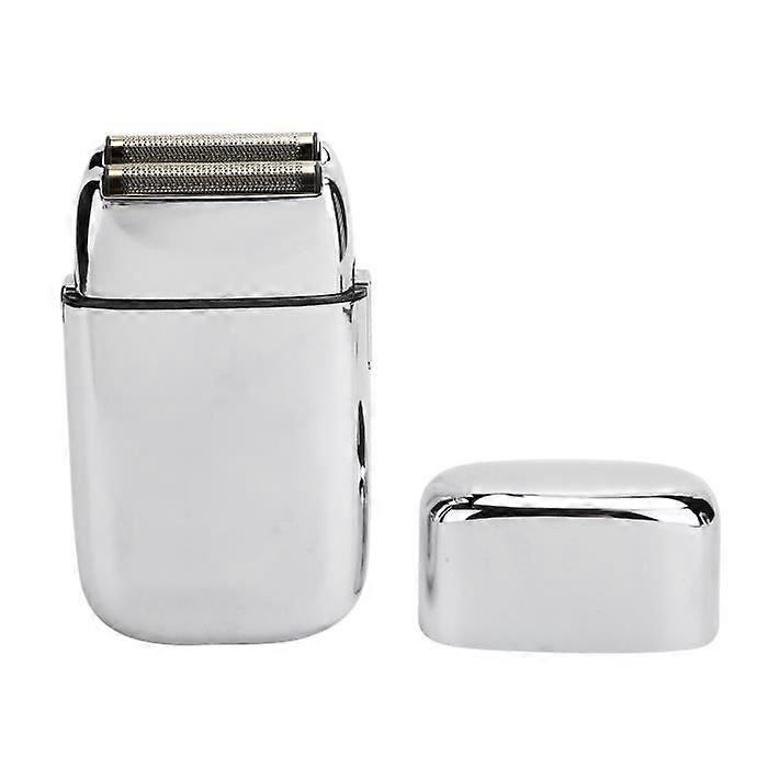 Zerodis Electric Shaver (Silver) Head Shaver Noise Reduction Beard Trimmer With Bag Silver
