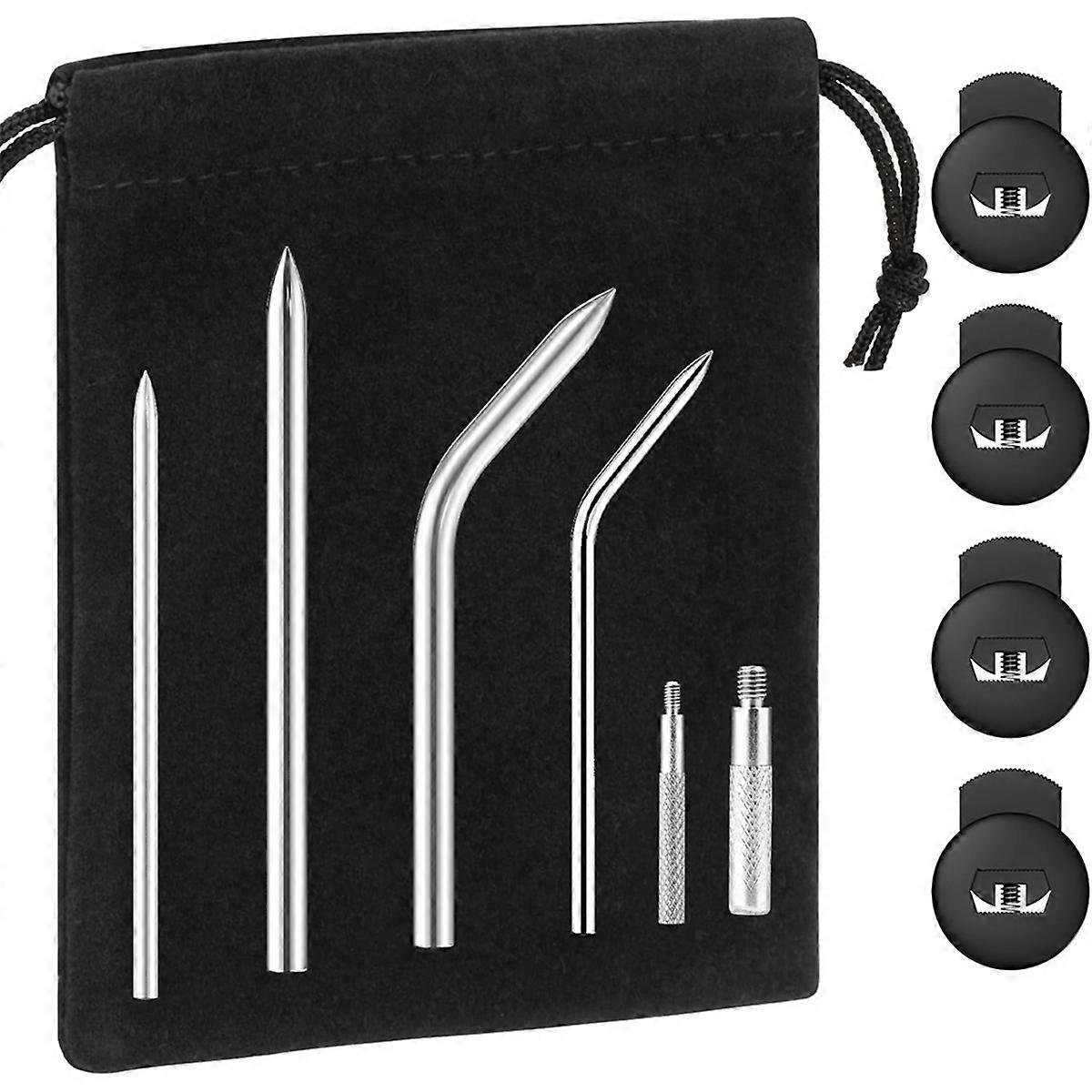 Agulhas de laço de luva, com haste de extensão antiderrapante