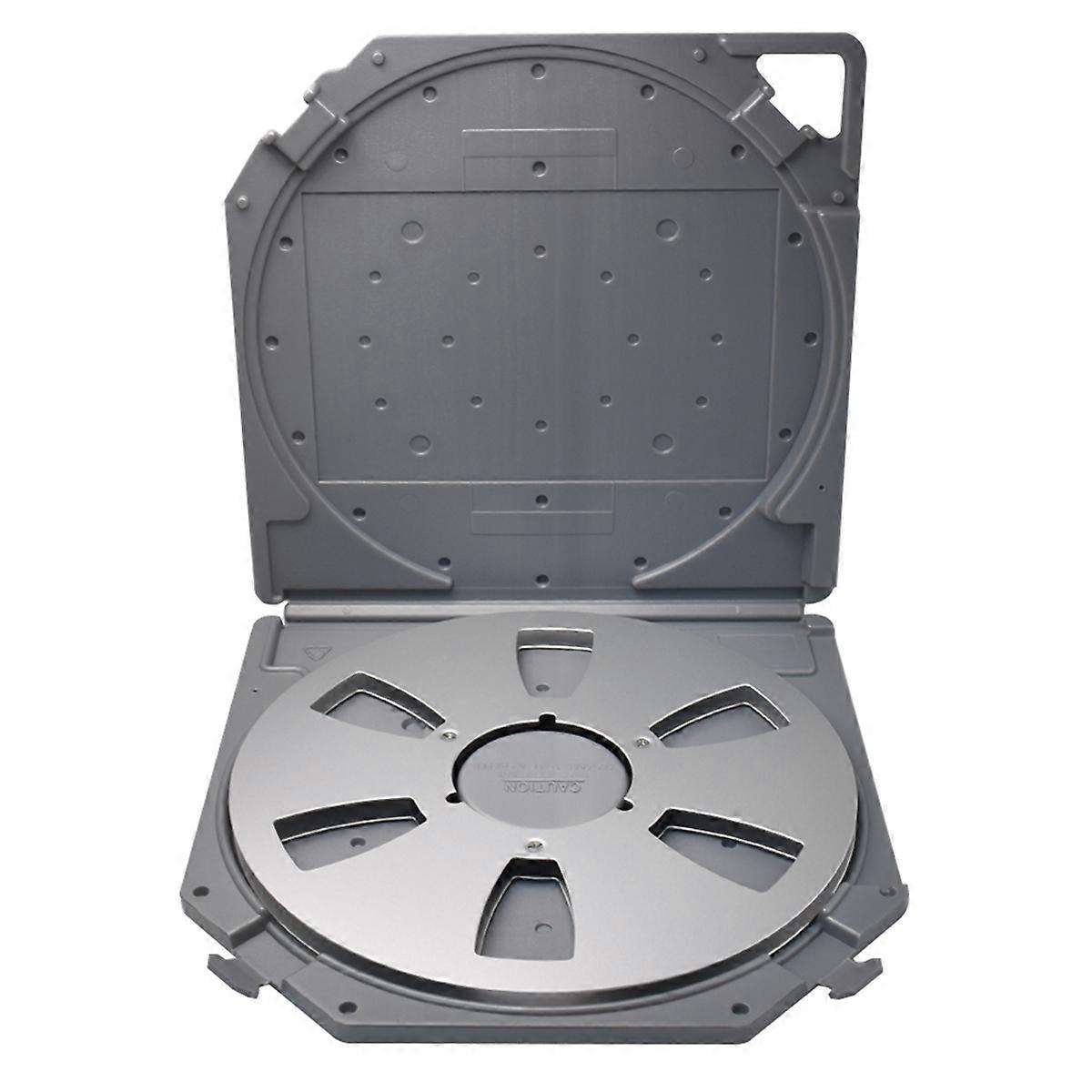 10inch 6-Hole Empty Takeup Reel with Empty Take Up Reels Storage Box Portable Protection Case for 10