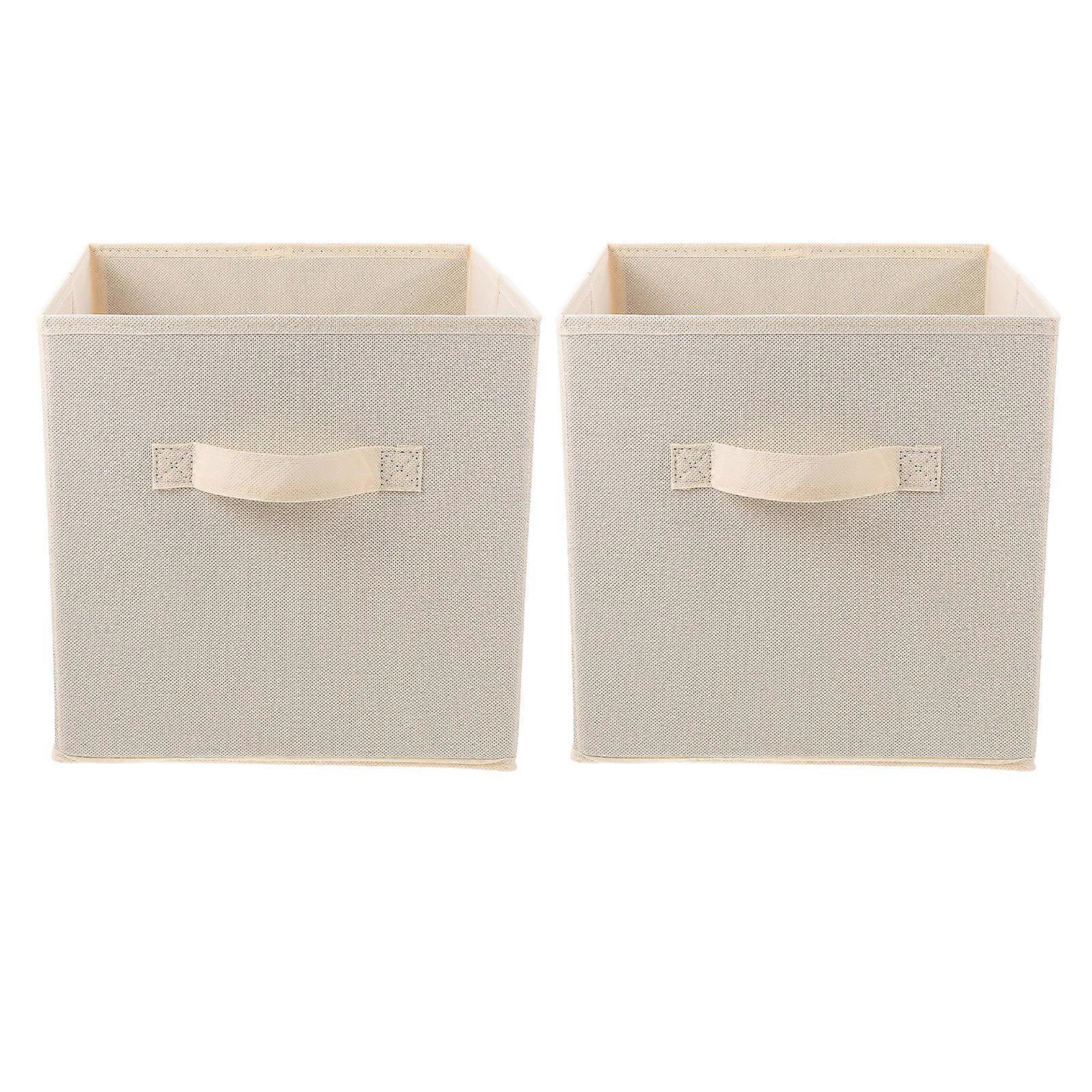 Sundries Container for Home Use with 2Pcs Foldable Storage Boxes