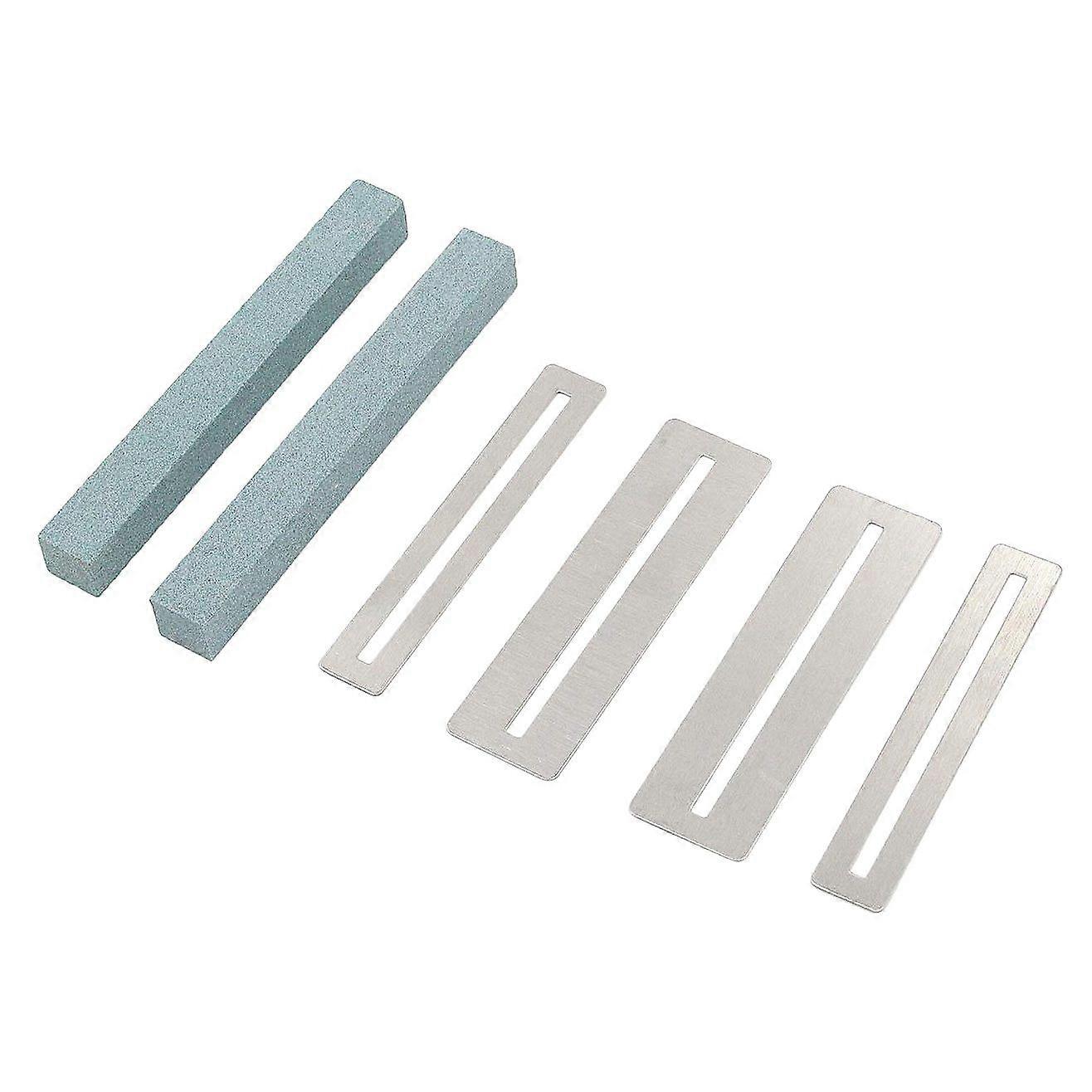 Guitar Cleaning Tool 2 Set Guitar Fingerboard Polish Guitar Fret File Guards Guitar Grinding Stone