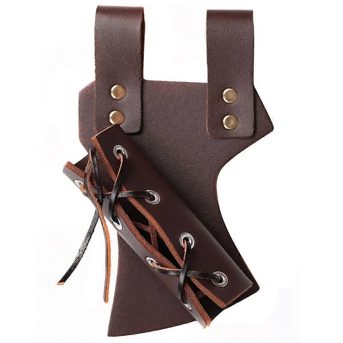 Medieval Shoulder Strap Sword Holder Sheath Scabbard for Adult Men Weapon Cosplay Rapier Ring Belt