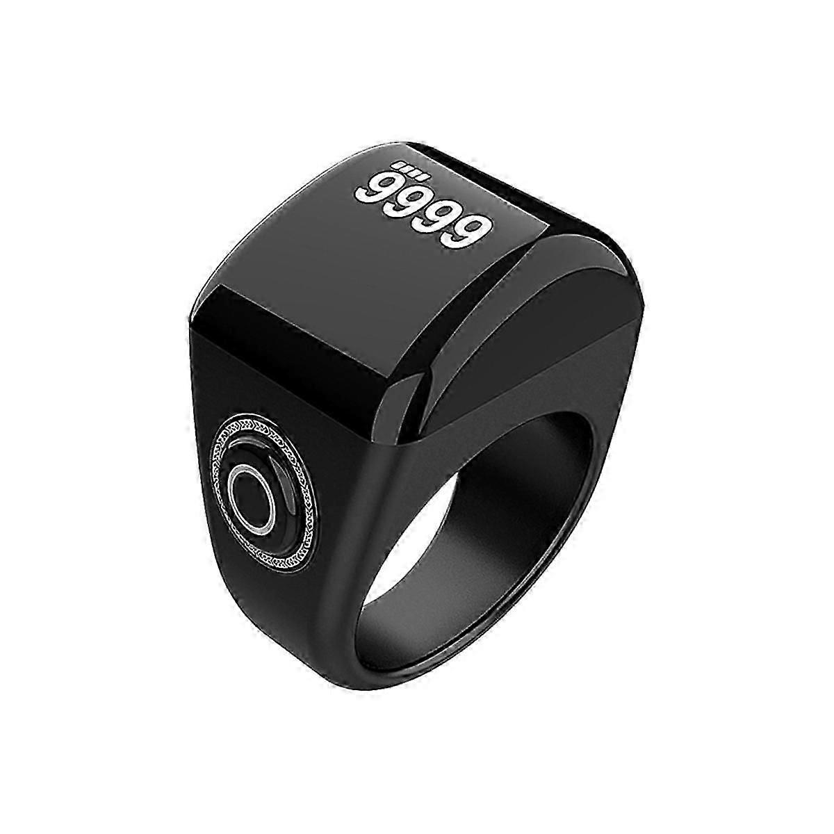 Prayer Counter Clear Display Smart Finger Counter Reminder Ringtone Electronic Counter 20mm