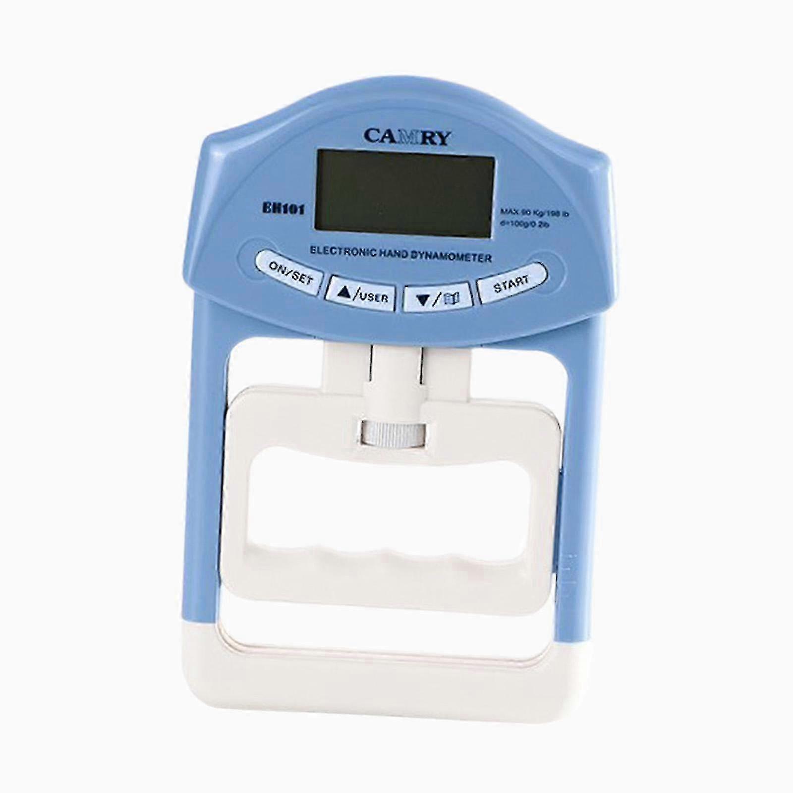 2025 Electronic Grip Strength Tester Multipurpose Grip Strength Measurement Meter Blue