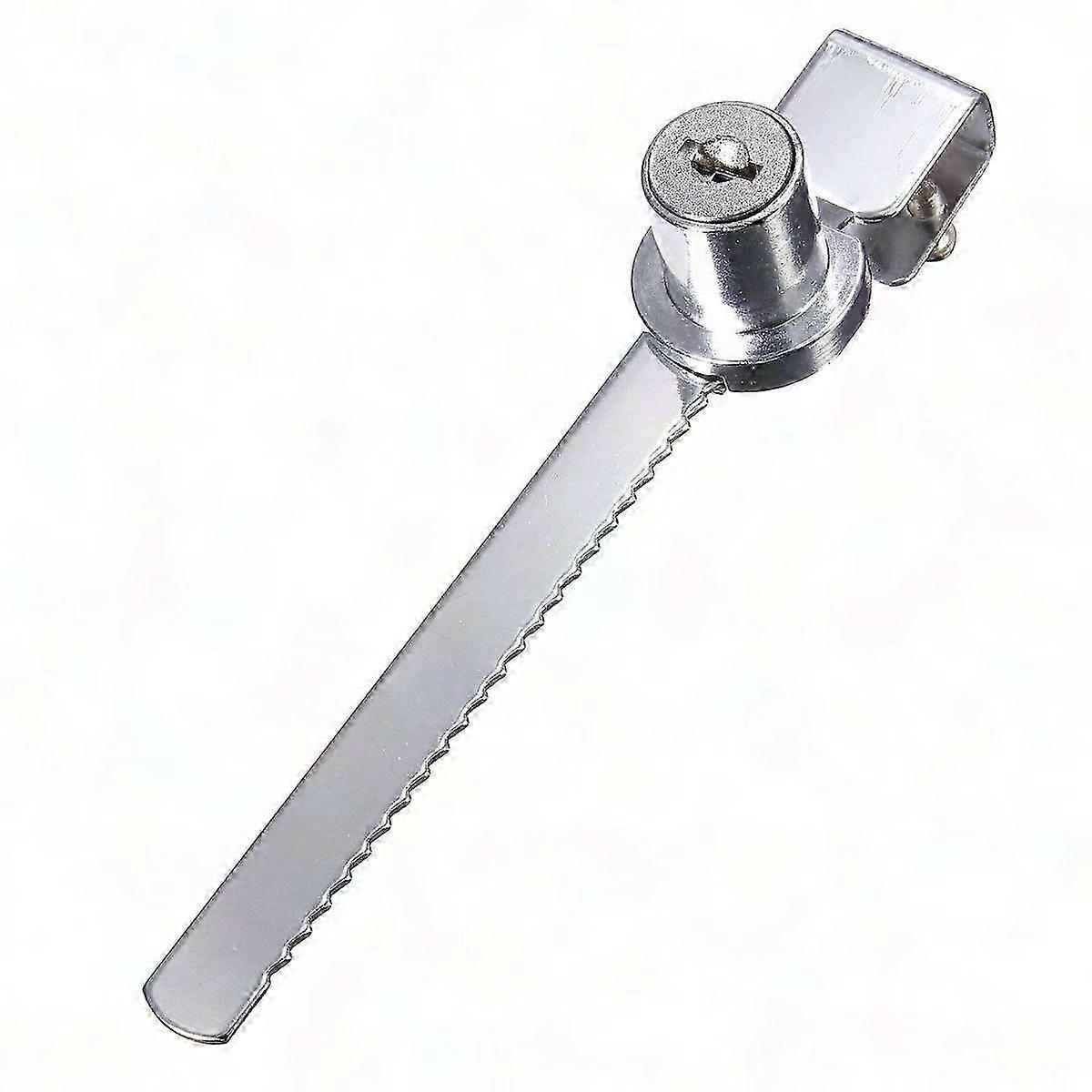 2 Keys Keyed Alike Glass Cabinet Door Lock for Sliding Display Case Showcase