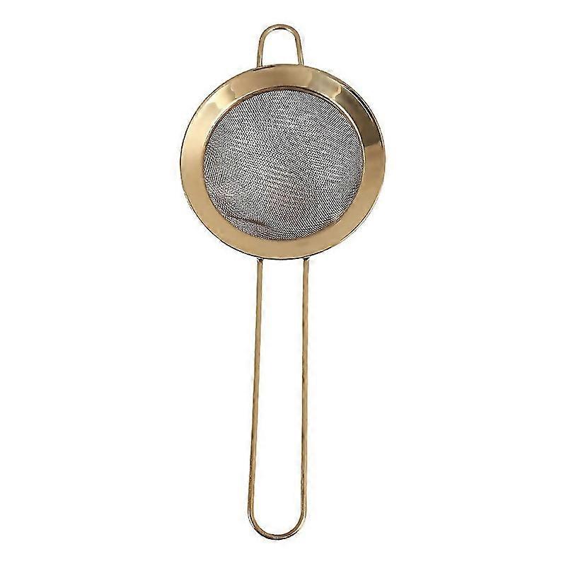 For Stainless Steel Fine Mesh Oil Strainer Golden Flour Sifter Sieve Colanders Flour Coffee Mesh Fil