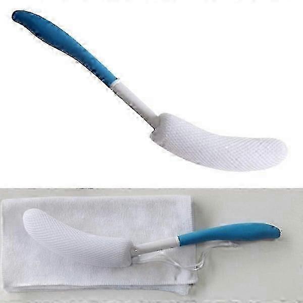 Long Handle Bath Brush for Elderly and Pregnant - Easy Reach