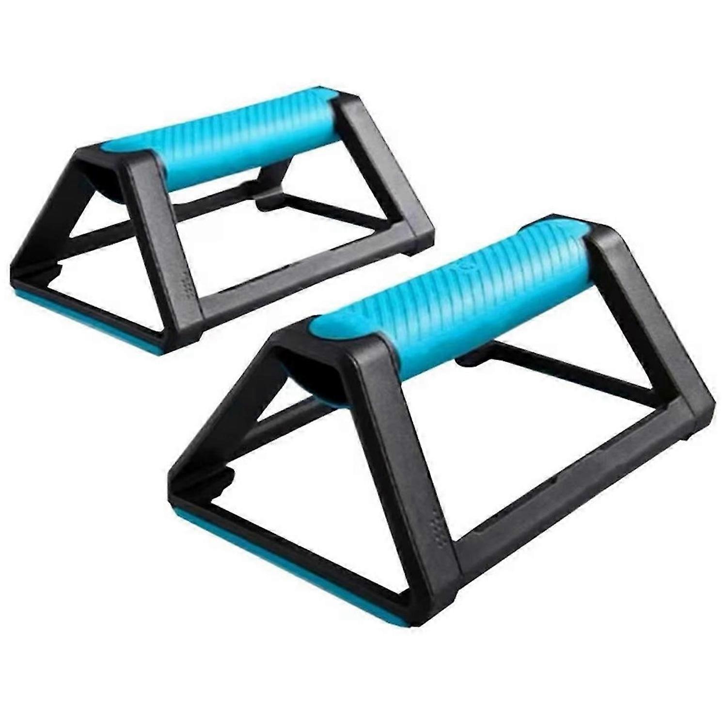 Push Up Bars Set - 2 Pcs Fitness Equipment, Ergonomic Pushup Handles for Floor Workouts, Enhanced Up