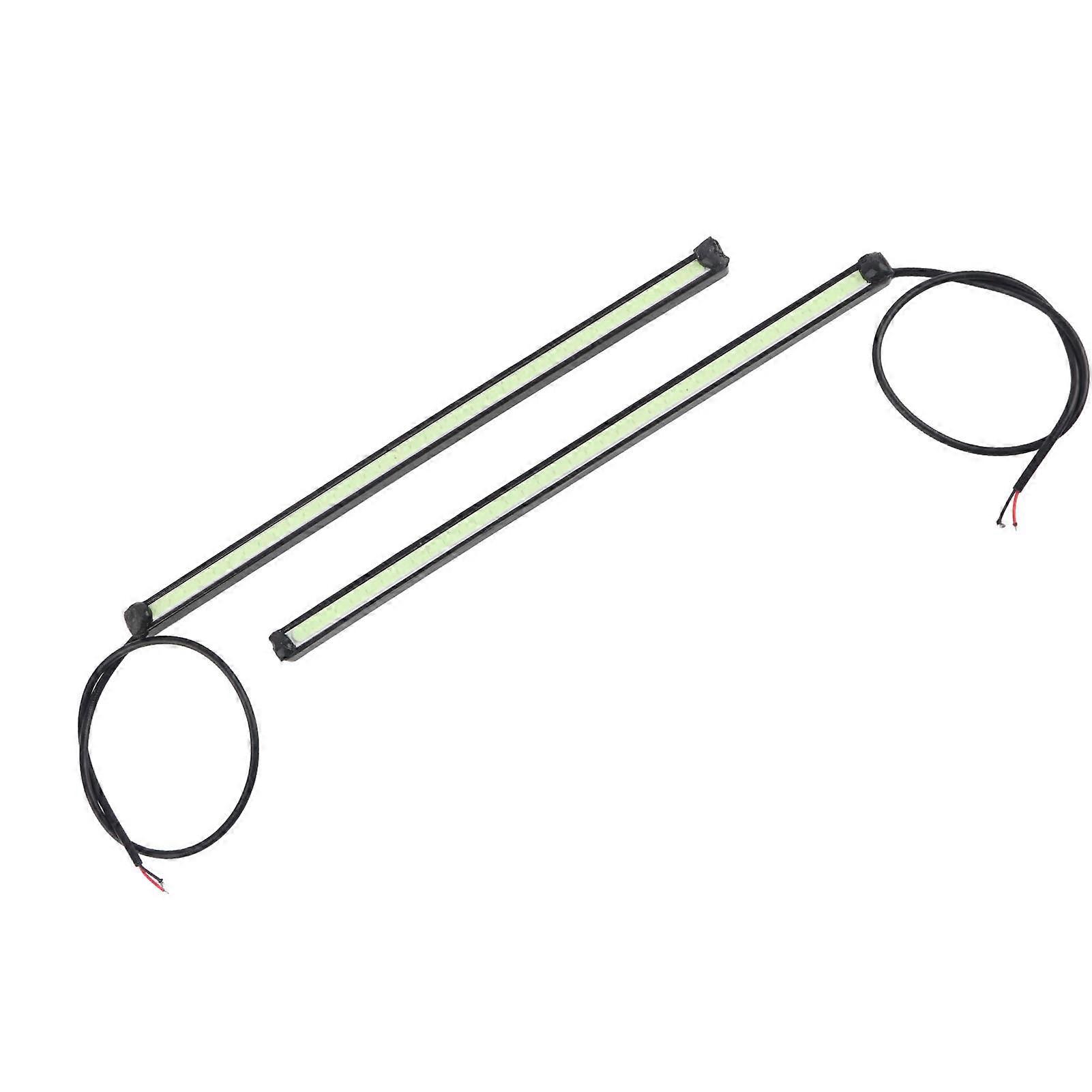 Waterproof COB Daytime Running Light High Brightness LED DRL Car Modification Lamp21CM Ice Blue