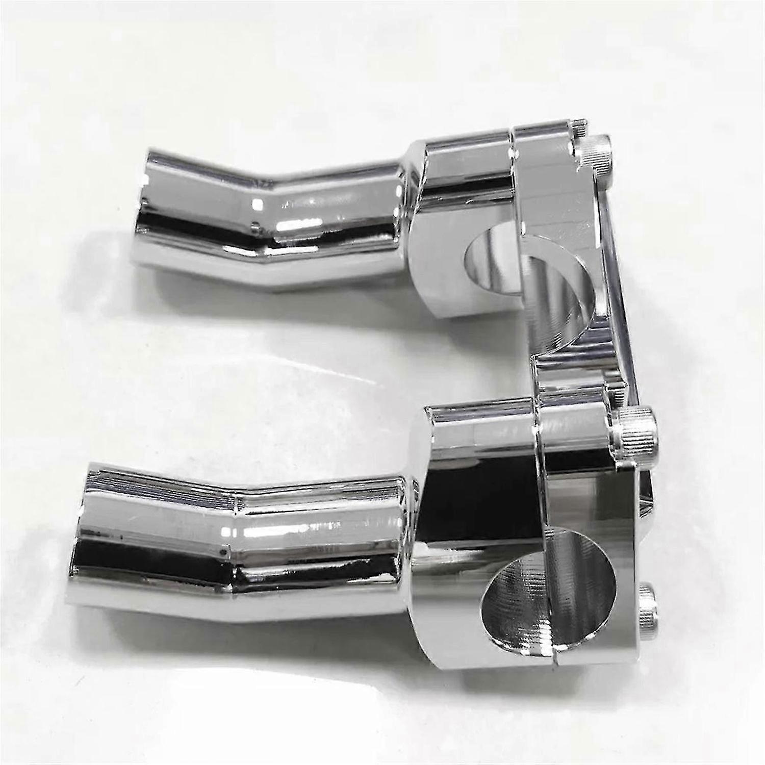 3-1/2 Inch Pullback Handlebar Risers & Top Clamp Kit for Dyna Softail Fat Boy
