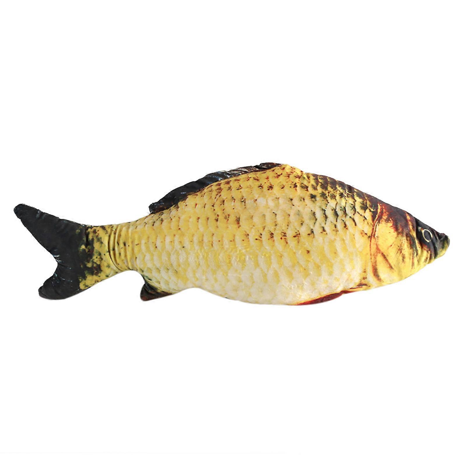 Coussin créatif en forme de carpe 3D, décoration d'intérieur, idéal comme cadeau pour enfant, 60 cm