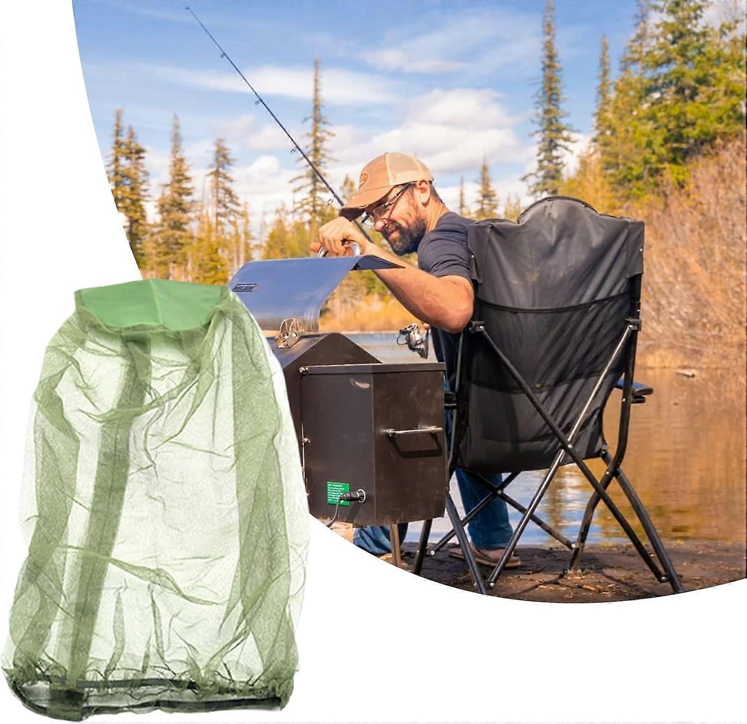 Head Net Mesh Fly Mesh Net Portable Foldable Protection Hood Hat Hunting Beekeeping Outdoor Field Picnic