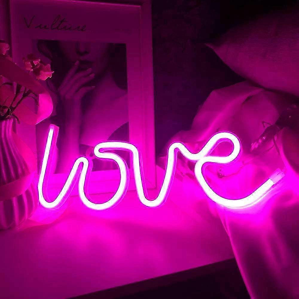 Love Shaped LED Wall Decor Light Lightweight and Durable Multi Scene Application