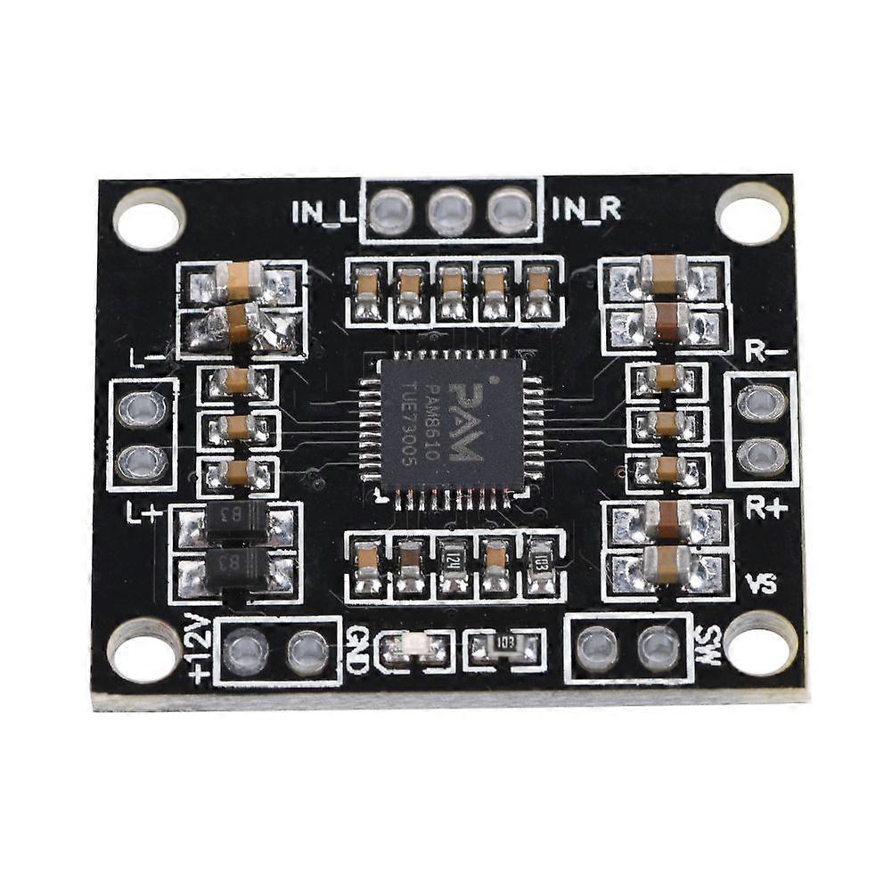 Class D 12V 15W Digital Audio Amplifier Board Amp Dual Channel Video Stereo Module