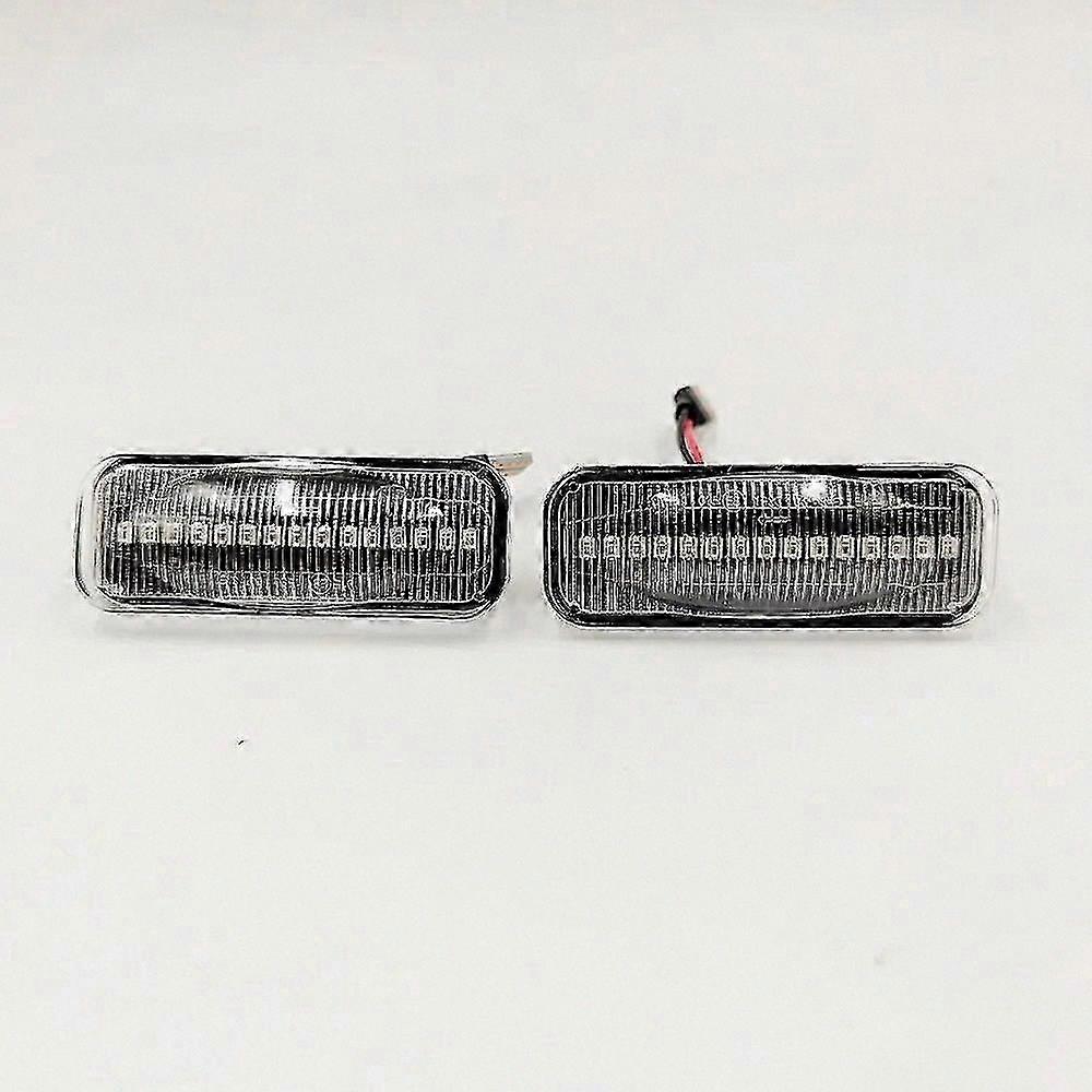 Pair of LED Dynamic Turn Signal Lights for 1994-2003 Caravan Stufenheck Side Fender Marker Sequential Blinker