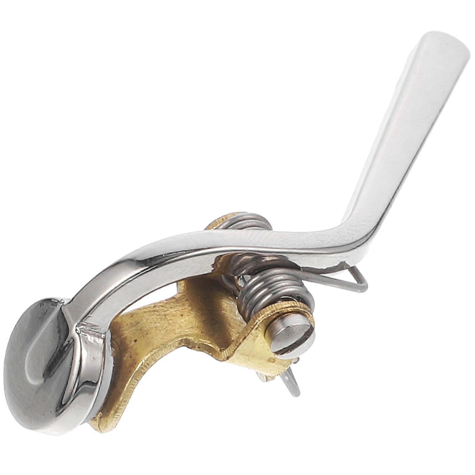 Trombone Watergate Key Bond for Drain Clique Mounting 2Pcs Silver Accessory