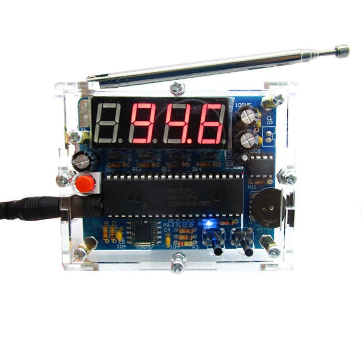 Radio Production Kit TEA5767 Digital Broadcast Kit 51 Mikrocontroller DIY Teile FM Digital Radio