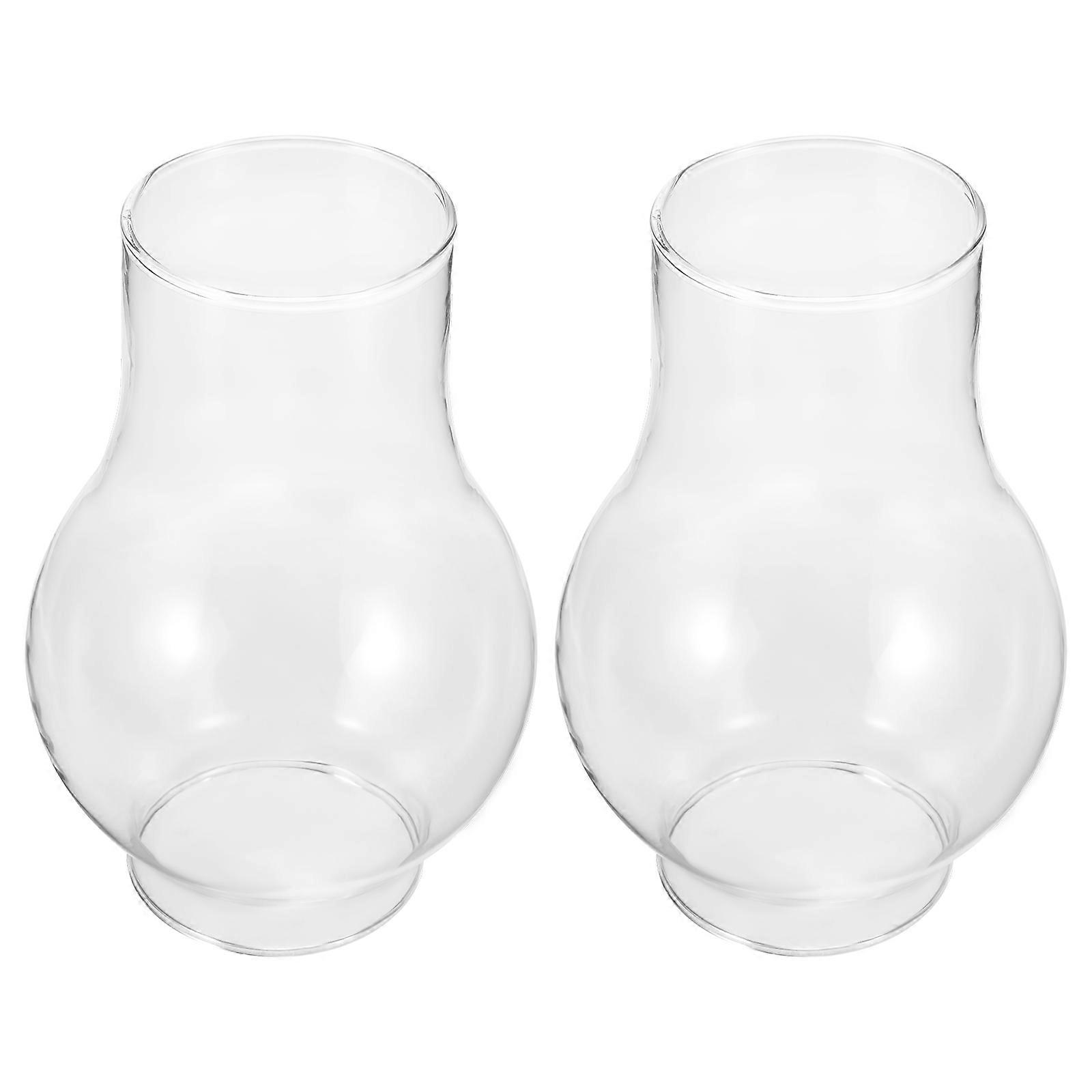 4 Pcs Kerosene Lamp Shade Cover Replacement For Indoor Use Cylinder Thickened