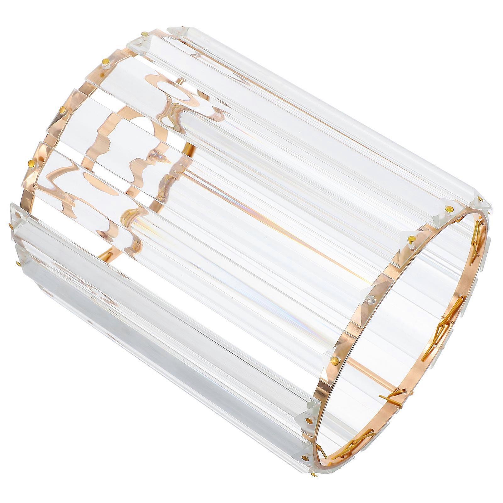 Cylindrical Lamp Shade 3Pcs Modern Decorative Light Cover For E27 Bulb Indoor Use Living Room Elegant Finish