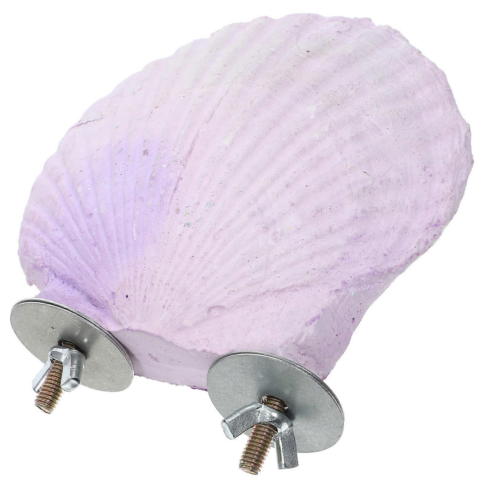 4Pcs Parrot Perch For Pet Birds Indoor Setup 12.5X13Cm Shell Design Balance Training Activity