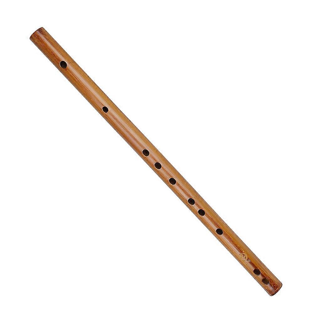 Piccolo Instruments Traditional Musical Instrument Key F Easy to Blow Light Brown 39.50X2.00X2.00CM 1Pcs