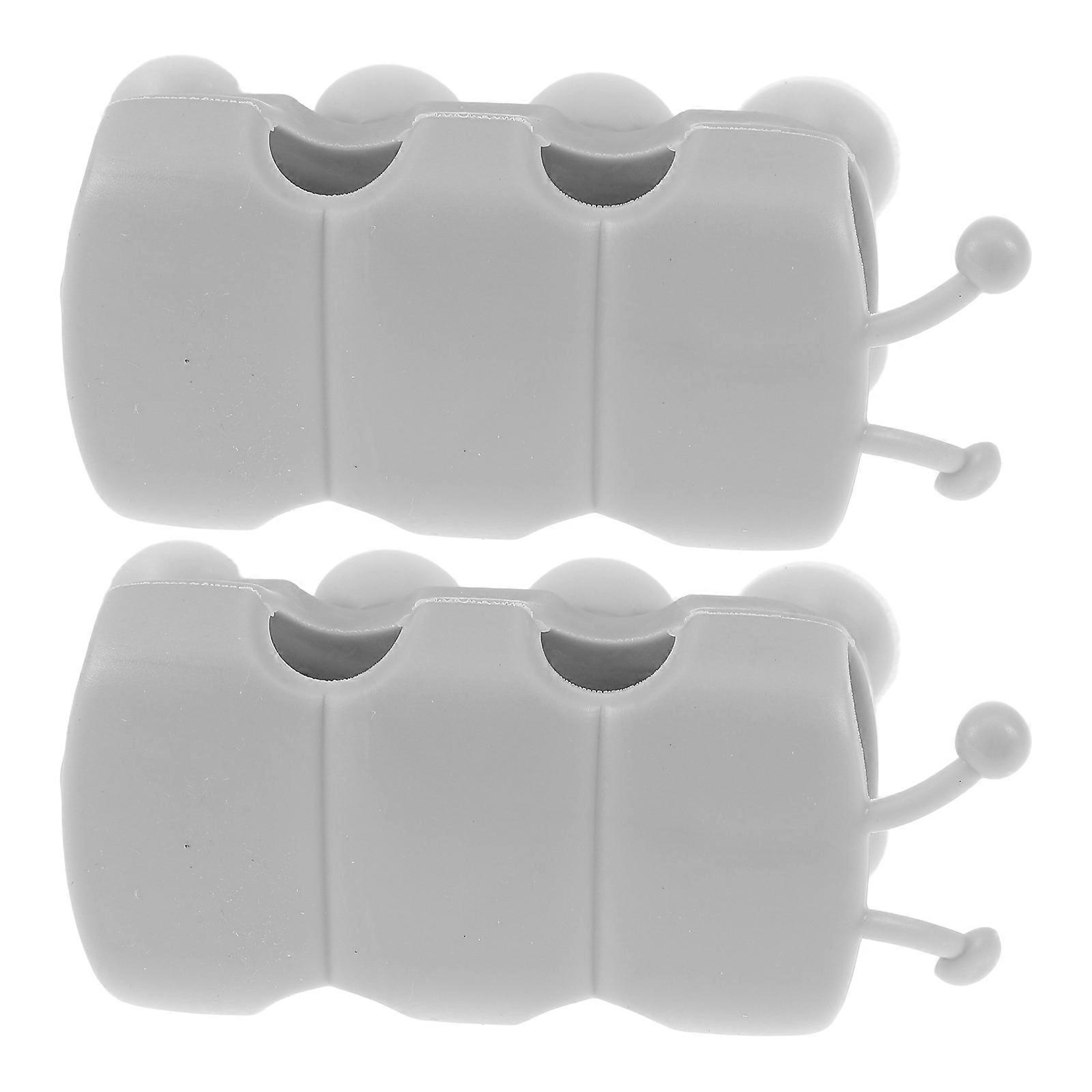 Bathroom Wall Mounted Shower Head Holder with Suction Cup 6Pcs