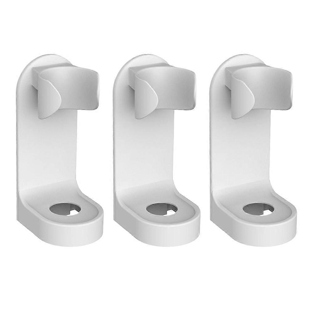 Self-Adhesive Electric Toothbrush Rack for Storage 9Pcs White