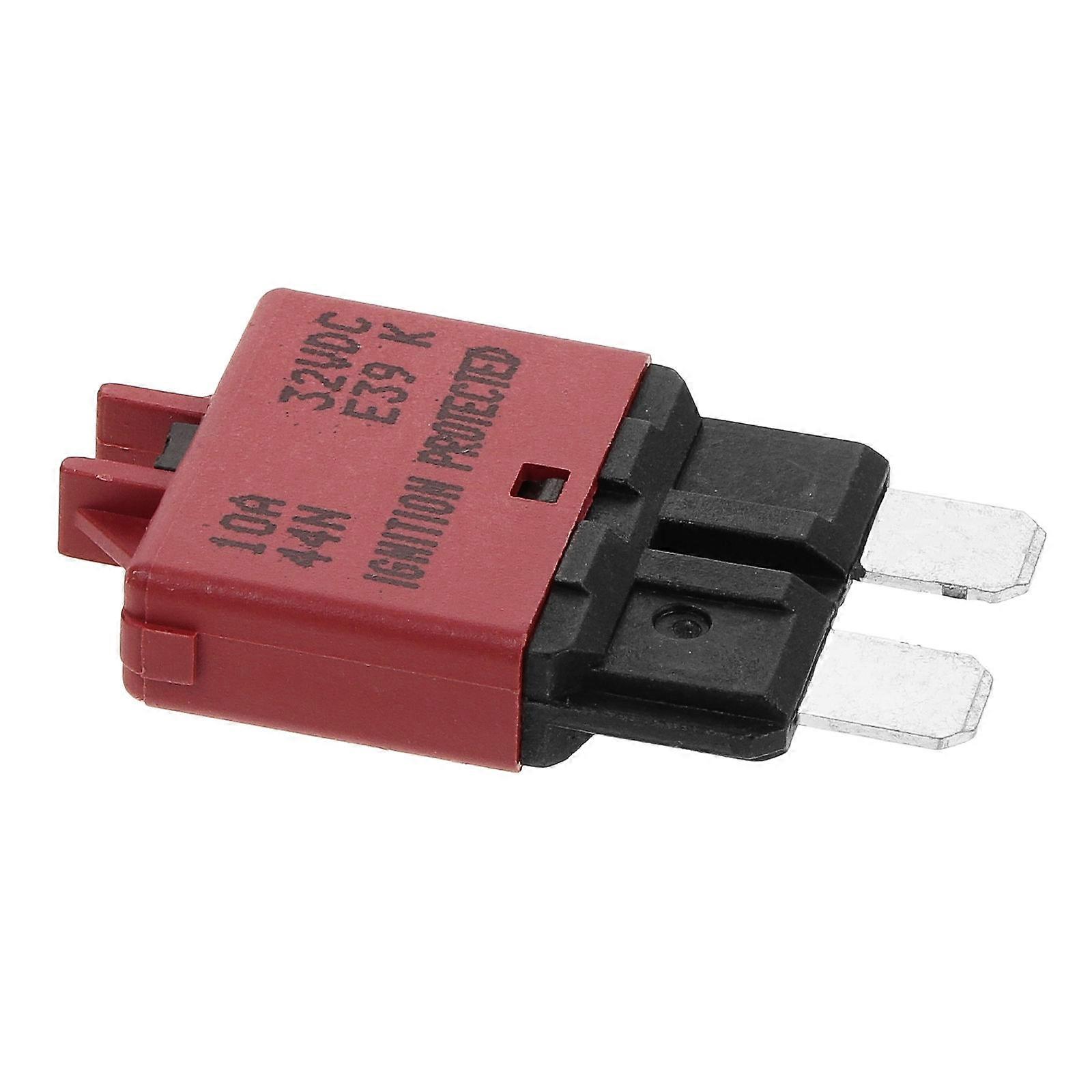 Resettable Fuse Circuit Breaker for Automotive Use 2Pcs Manual Reset 10a Red