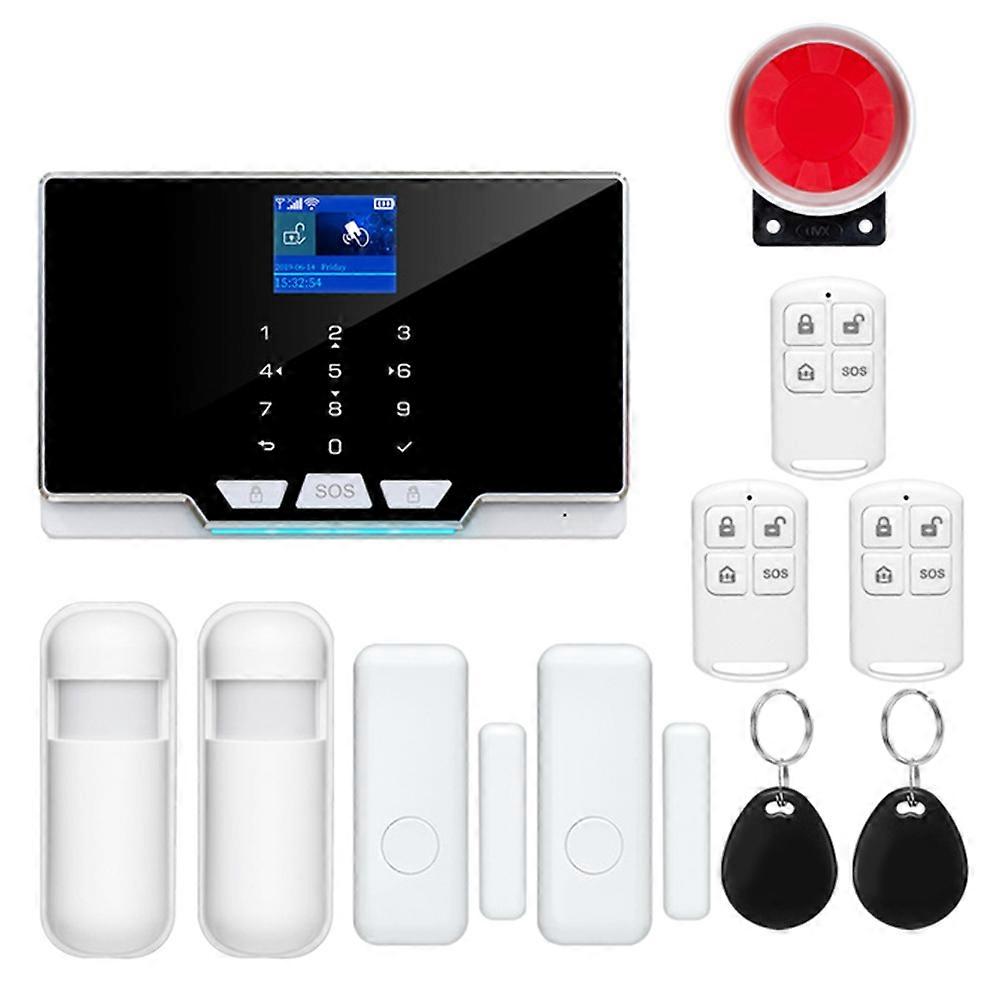 GSM WiFi Alarms System for House Wireless Security Alarms US Plug