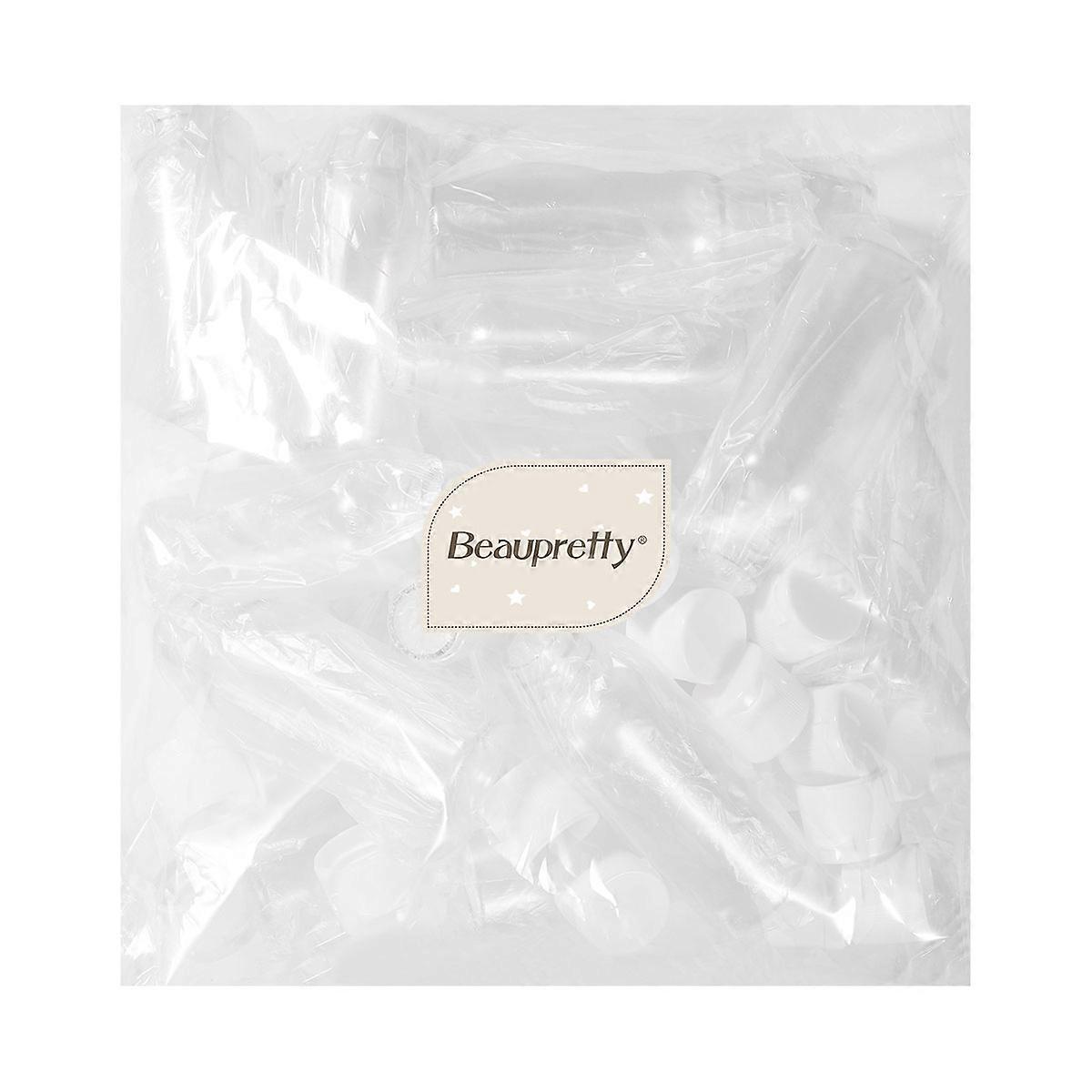 Lotion Bottle Transparent Travel Bottles for Storage Use 2Pcs Portable Set