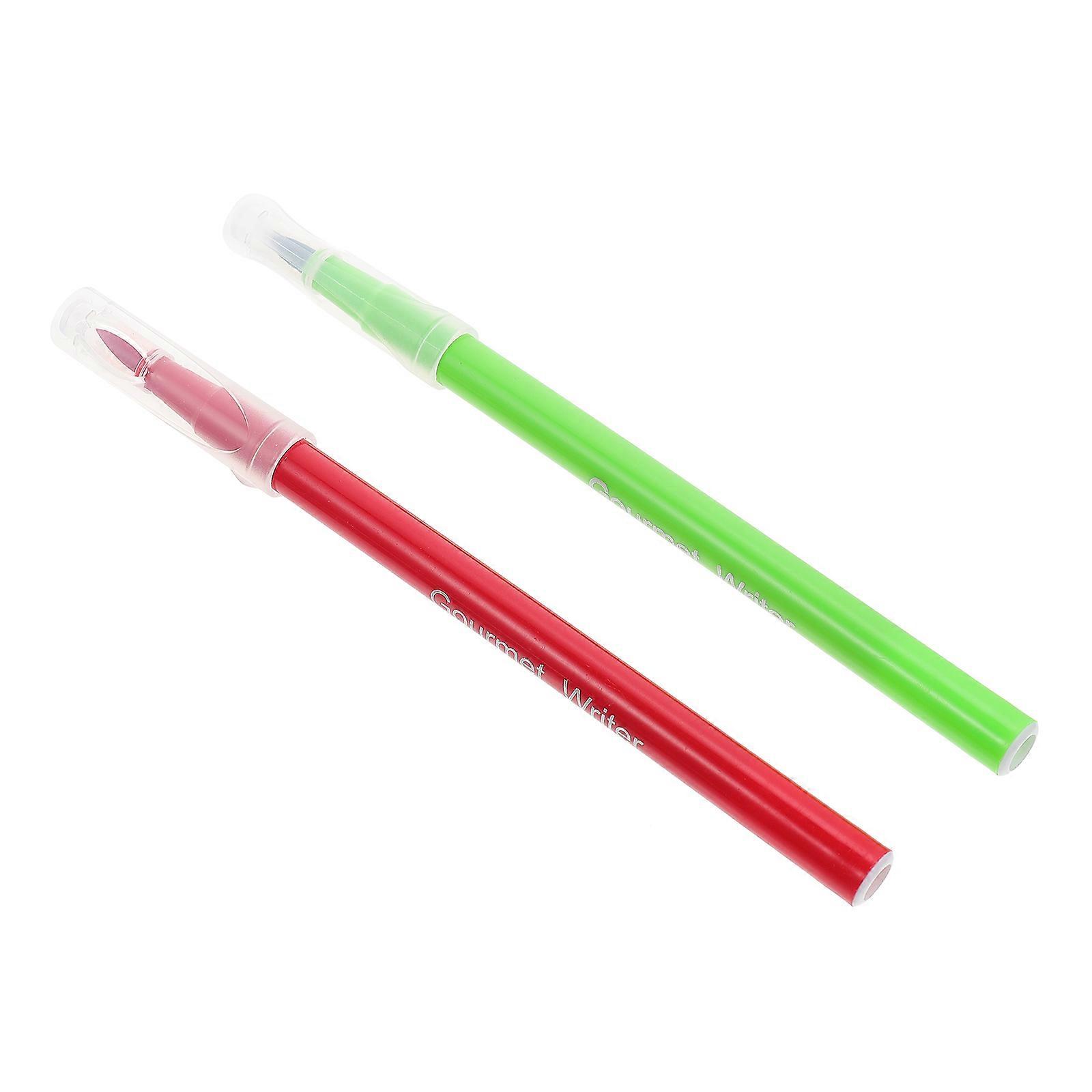 Baking Pen Cake Pen for Decor 2Pcs Multi Color Marker