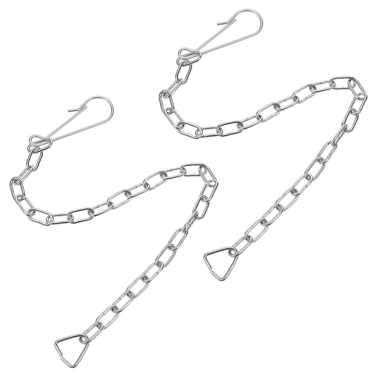 Toilet Handle Lift Chains Stainless Steel Replacement Flapper Chains 8Pcs