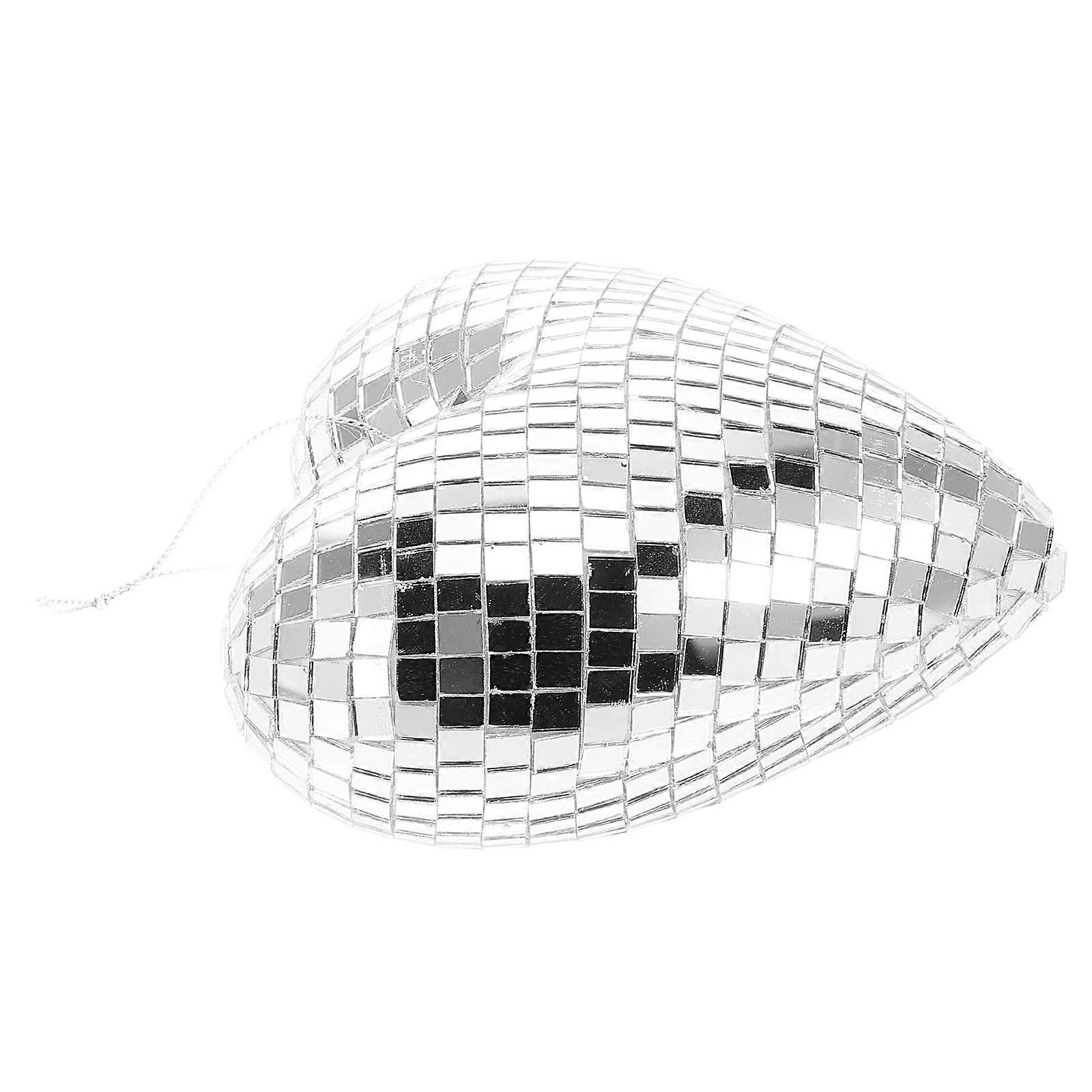 Silver Reflective Mirror Ball Hanging Decor for Party