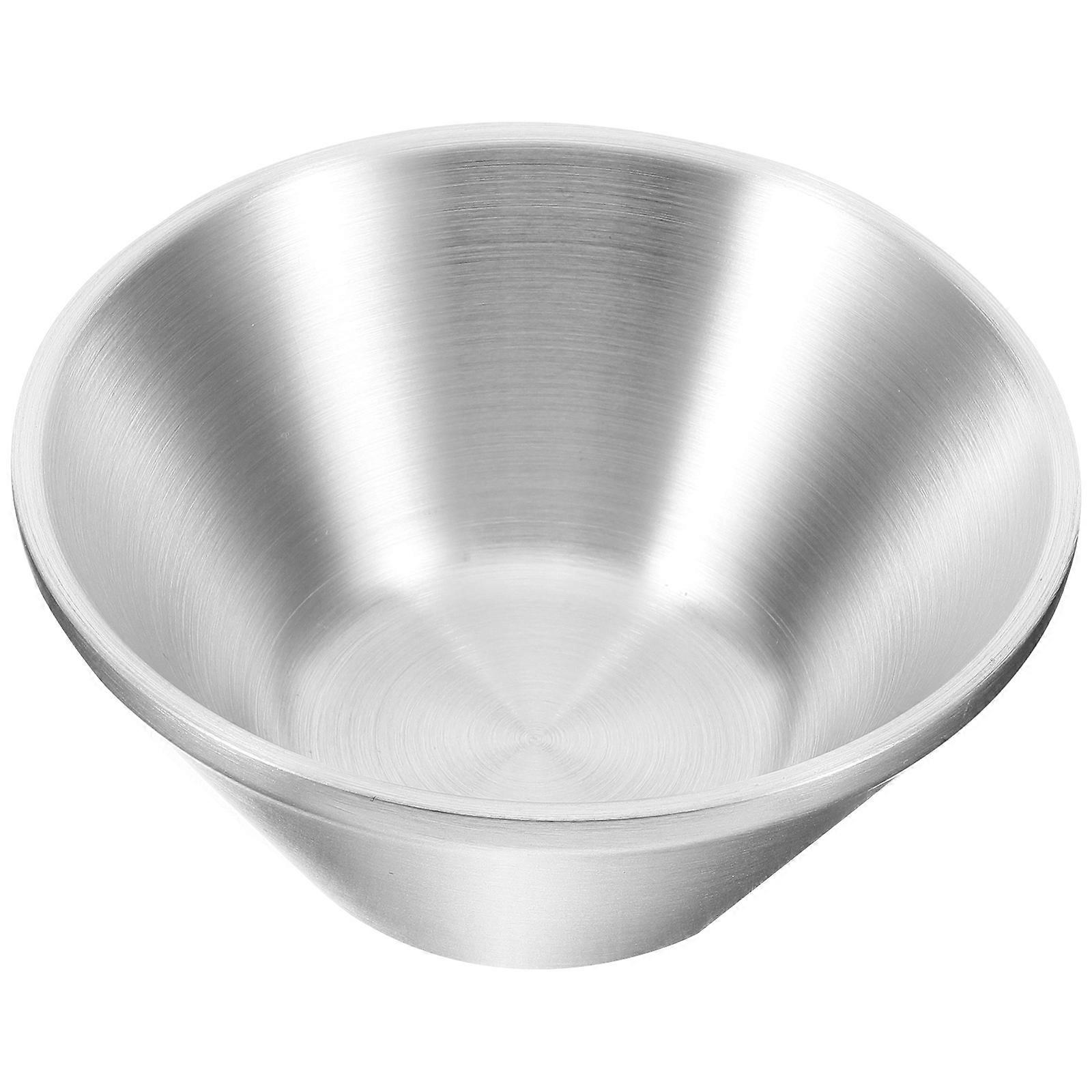 Household Shaving Bowl Men Shaving Accessory with Smooth Surface 2Pcs Set