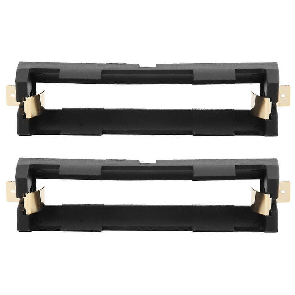 2Pcs Single Battery Holder Box Storage Container for SMD 18650 DIY Charging Power Supply